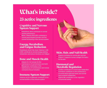 Novomins Women's multivitamin gummies