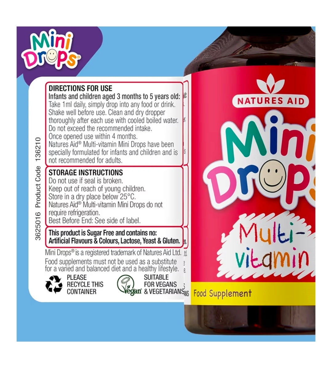 Nature Aid Multivitamins For Kids
