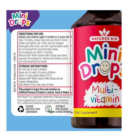 Nature Aid Multivitamins For Kids