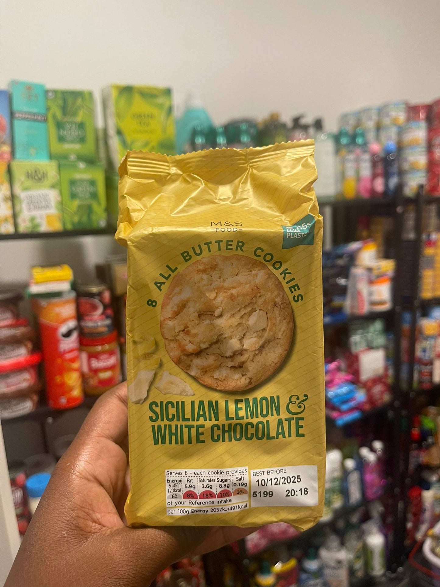 All Butter Cookies Sicilian Lemon And White Chocolate