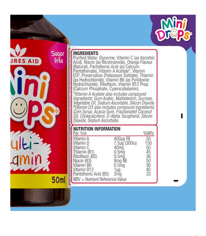 Nature Aid Multivitamins For Kids