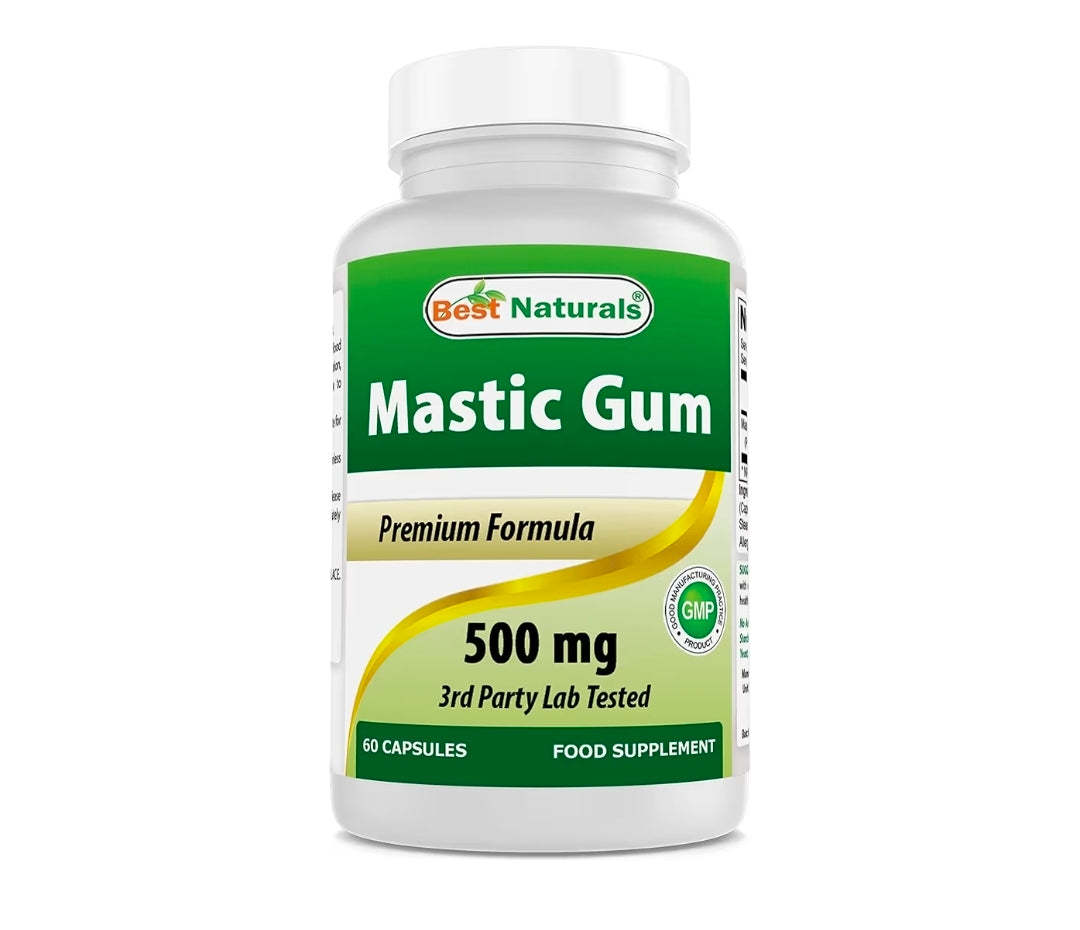 Mastic Gum 500mg 60capsules.