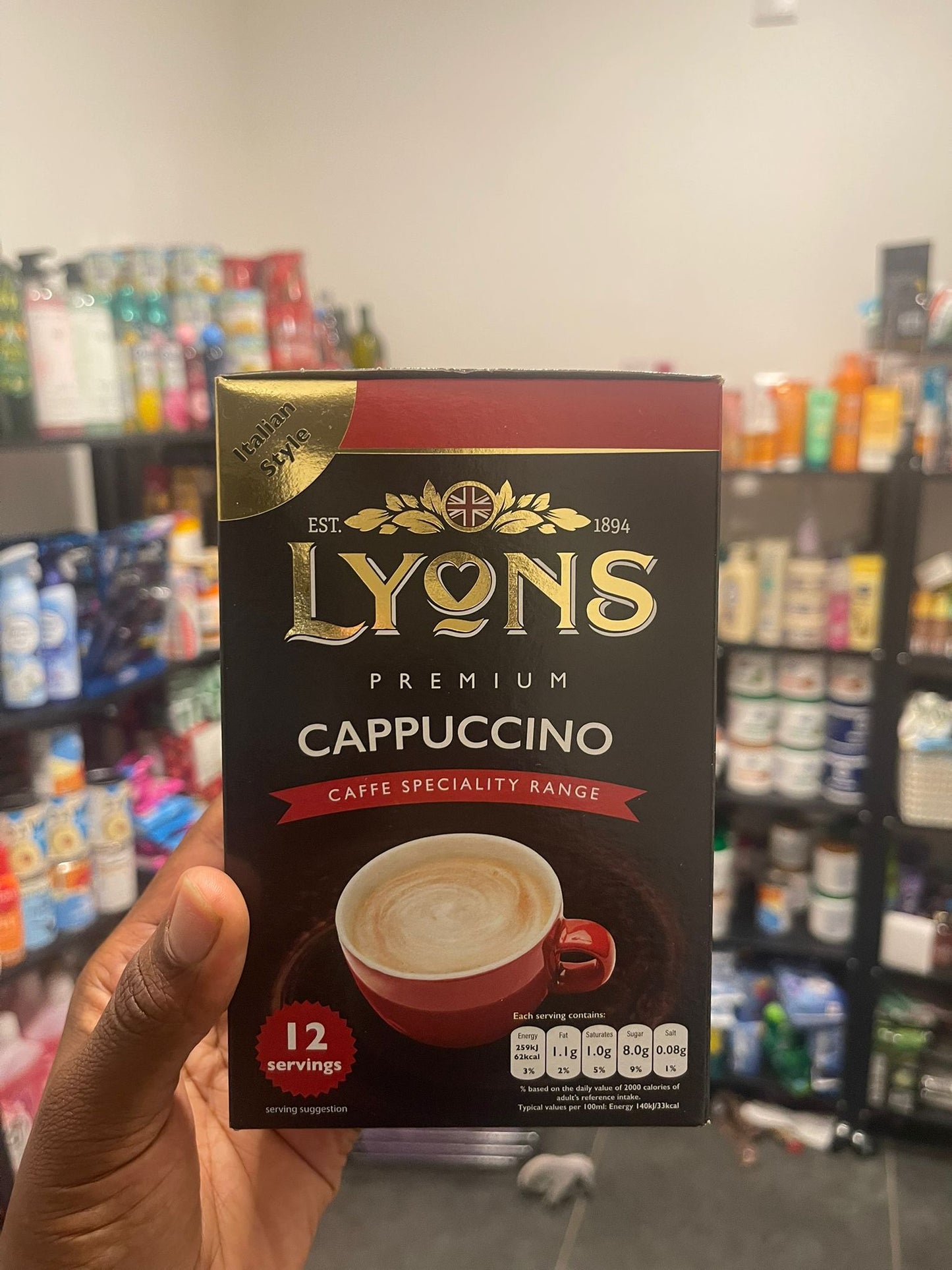 Lyons Cappuccino