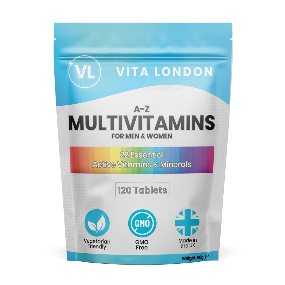 Vita London A-Z Multivitamins for Men & Women 22 Essential Active Minerals and Vitamins