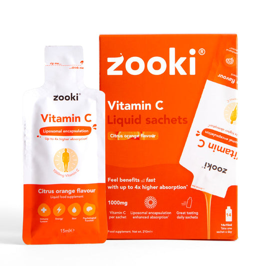 Zooki vitamin c liquid sachets