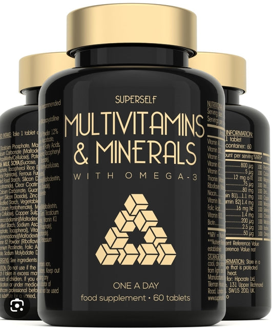 Superself Multivitamins & Minerals With Omega 3