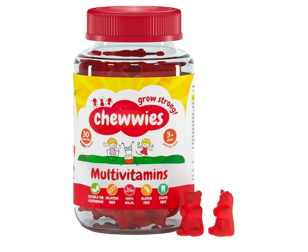 Chewwies kids Multivitamins 3+