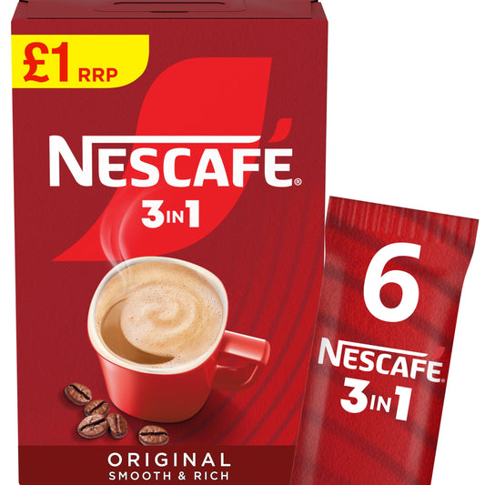 Nescafé Original Smooth And Rich 6 Sachets
