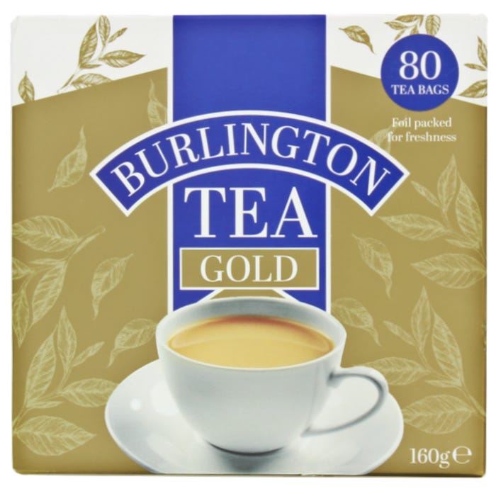 Burlington Gold Tea 80 teabags
