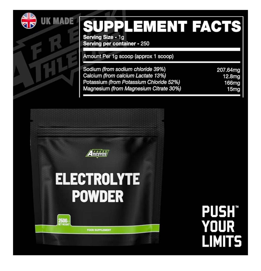 Freak Athletics Electrolyte powder 250servings