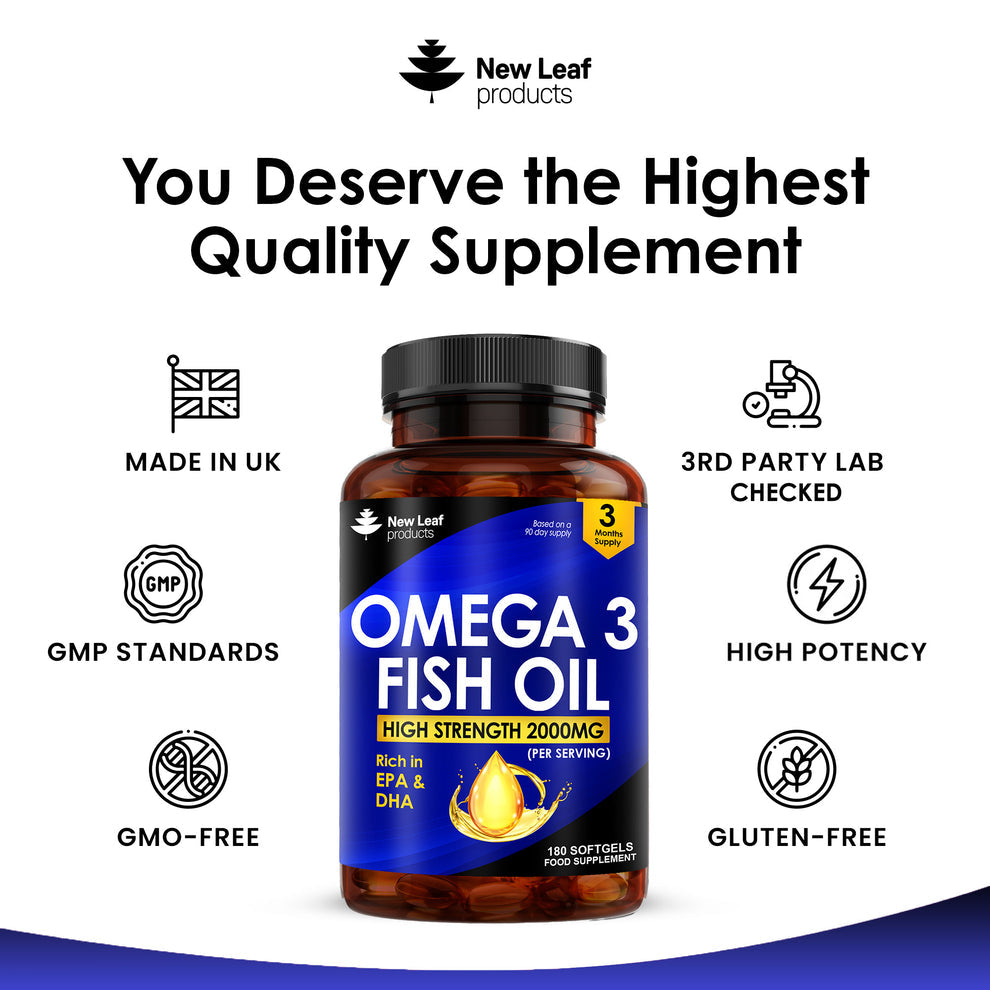 New Leaf Omega 3 Fish Oil