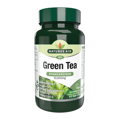 Nature Aid Green tea Extract 60 tablets