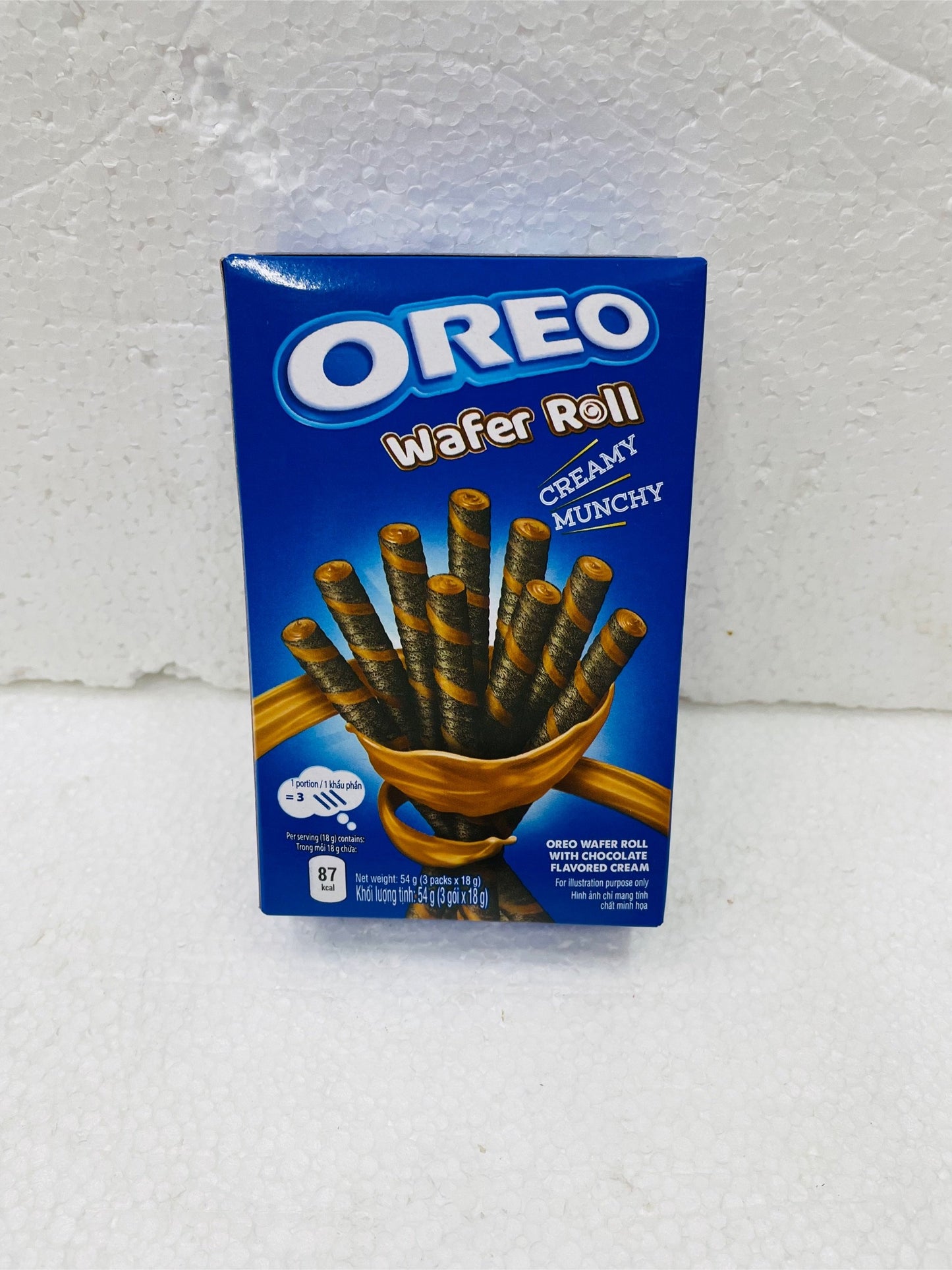 Oreo Chocolate Wafer Roll 3packs