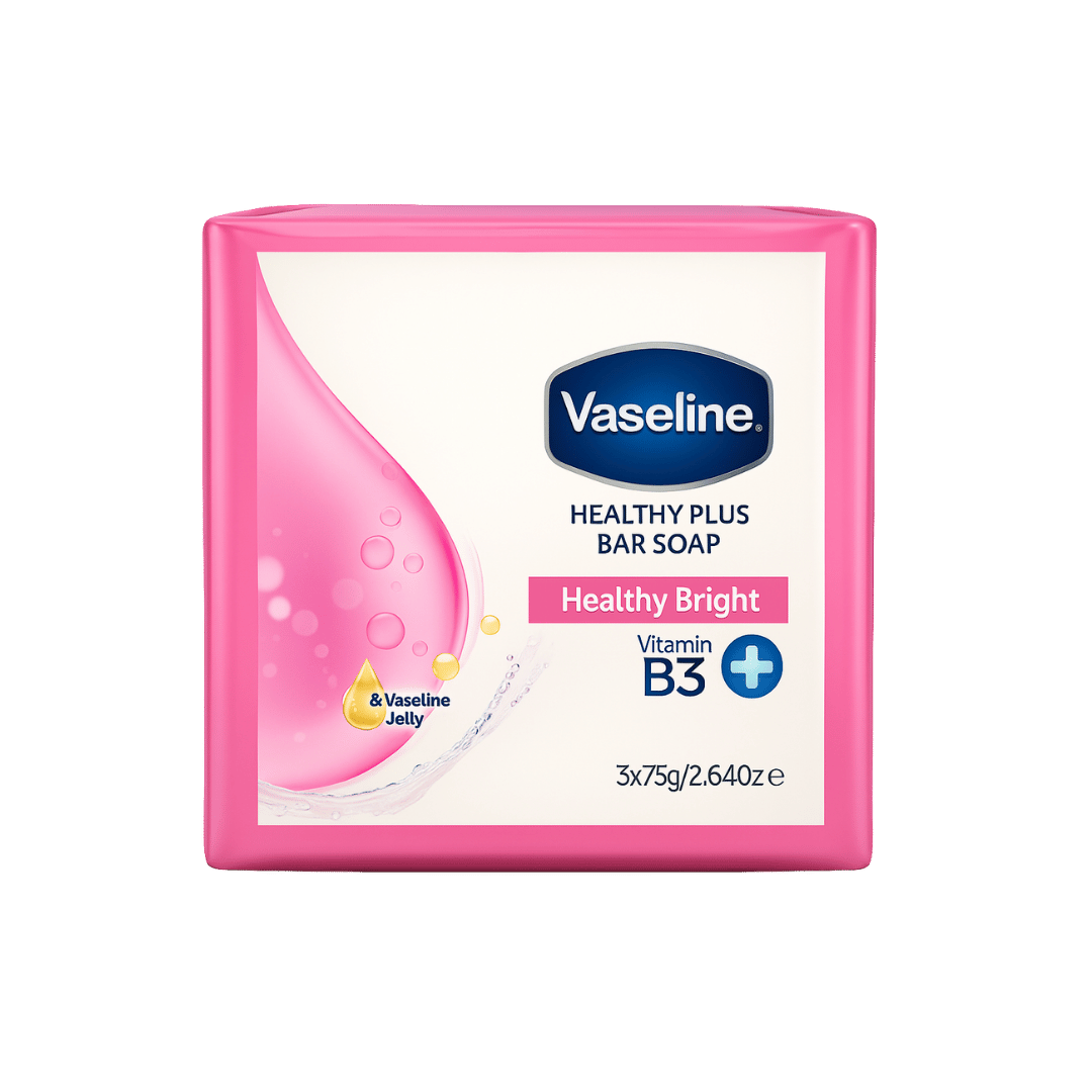 Vaseline Healthy Bright 3xBar Soaps – Globalaya
